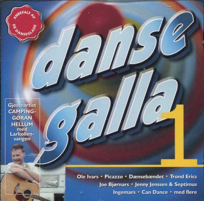 Hovedbilde Dansegalla 1 (CD) Anbefalt av de Danseglade!