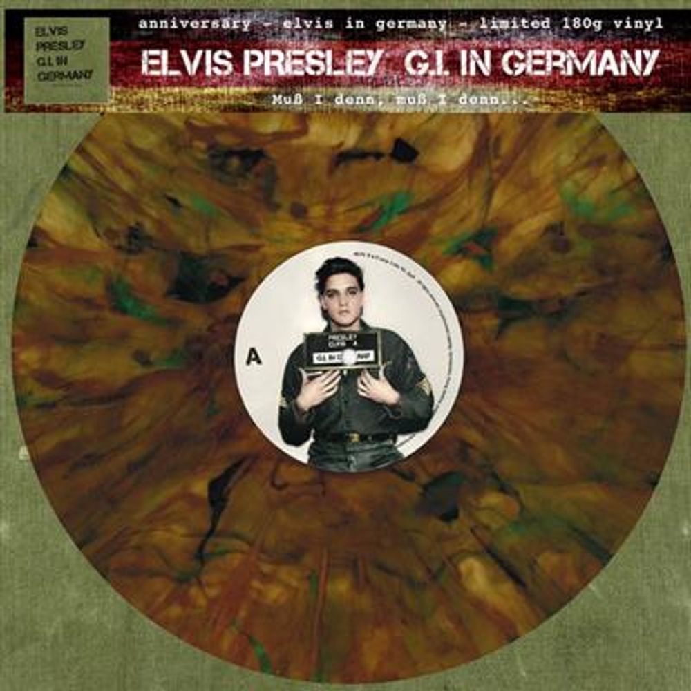 Elvis Presley - G.I. In Germany (Vinyl - 180gram - Limited edt - Green-Marbled)