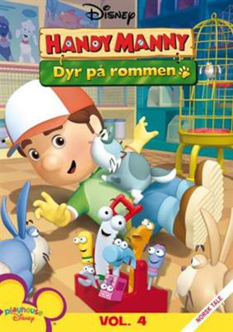 Hovedbilde Handy Manny - Dyr På Rømmen (DVD)