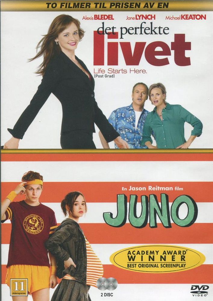 Det Perfekte Livet & Juno (DVD) 2 filmer i En