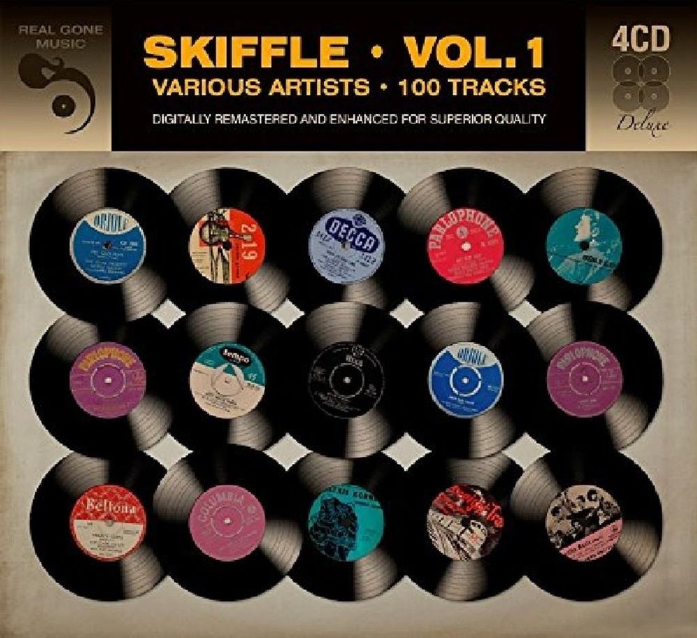 Skiffle Vol. 1 (4CD) Diverse artister