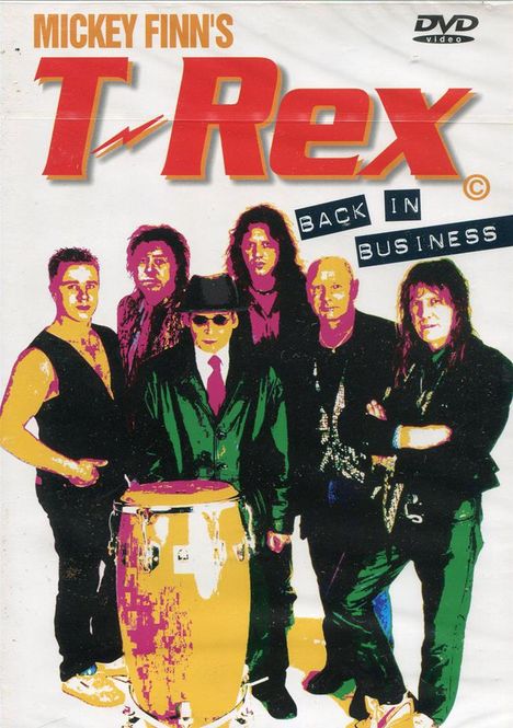 Hovedbilde T.Rex - Mickey Finn's T-Rex - Back In Business (DVD)