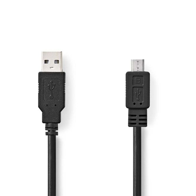 Hovedbilde Ladekabel - Androide - USB-A Han til USB Micro-B Han - 1 ...