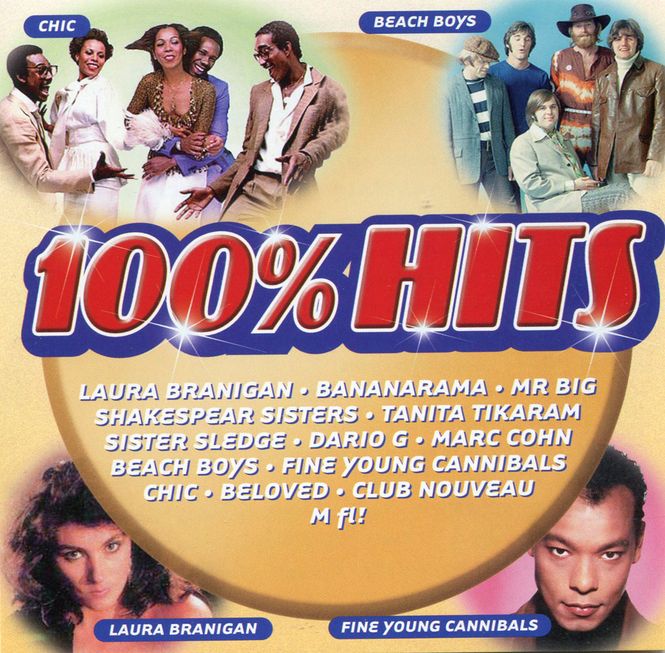 Hovedbilde 100% Hits (CD) Diverse artister