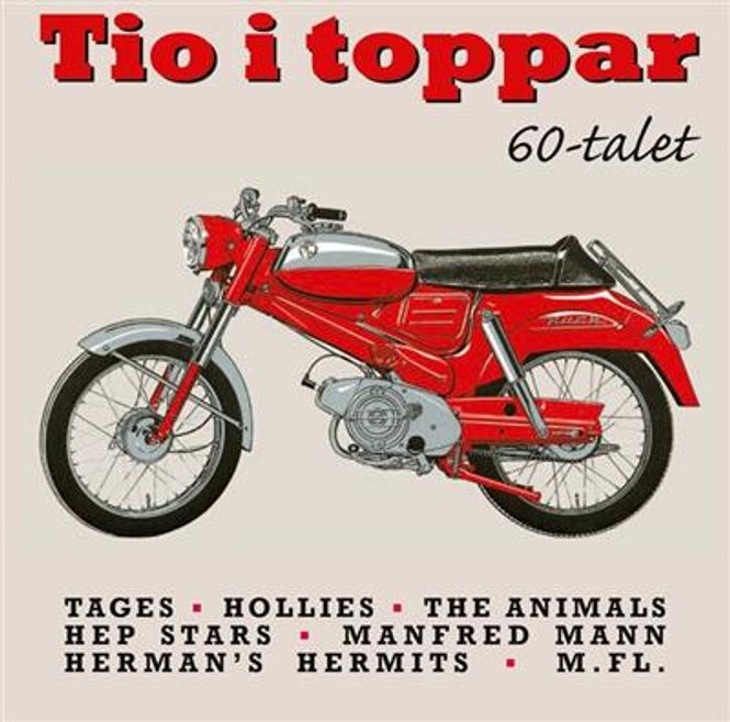 Hovedbilde Tio i Toppar - 60 talet (CD) Diverse artister