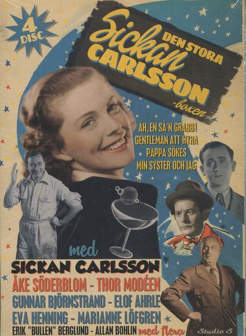 Hovedbilde Den Stora Sickan Carlsson-boxen (Import) (DVD)