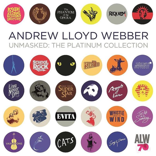Hovedbilde Andrew Lloyd Webber - Unmasked: The Platinum Collection ...