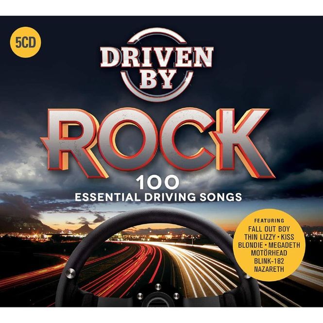 Hovedbilde Driven By Rock: 100 Essential Driving Songs - Diverse ...
