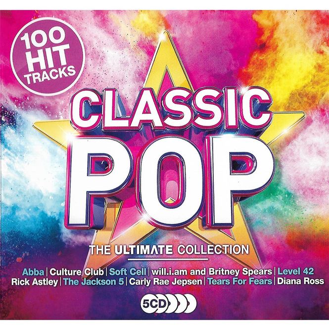 Hovedbilde Ultimate Classic Pop - Diverse Artister (5CD)