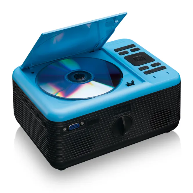 Hovedbilde LCD-projektor med DVD-spiller og Bluetooth