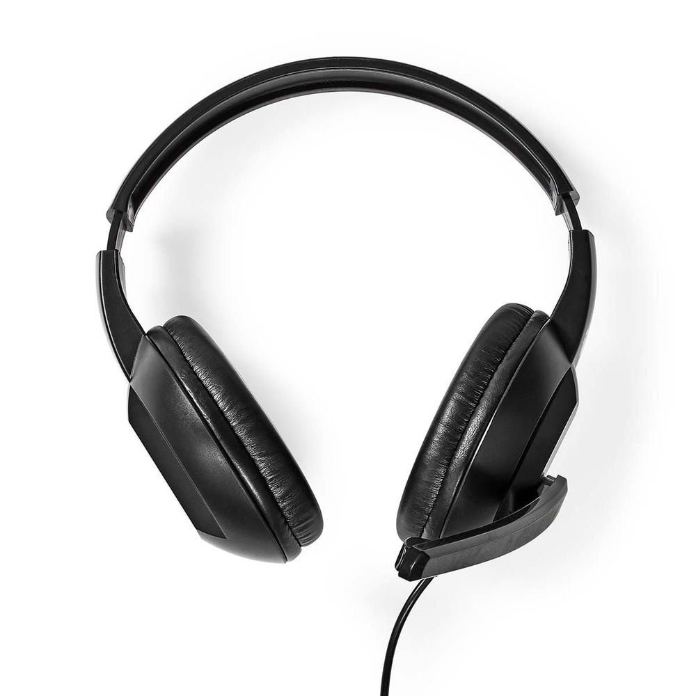 Hodesett Fold-Away med Mickofon til PC, Nettbrett, Mobil med USB-A eller USB-C