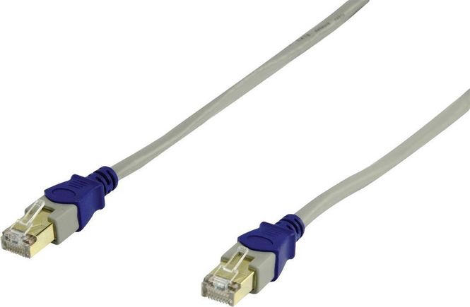 Hovedbilde Nettverkskabel 1 Meter kabel med RJ45 Male kontakter