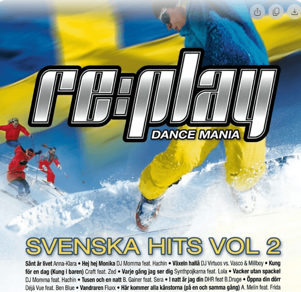 Hovedbilde Replay Dance Mania - Svenska Hits Vol 2