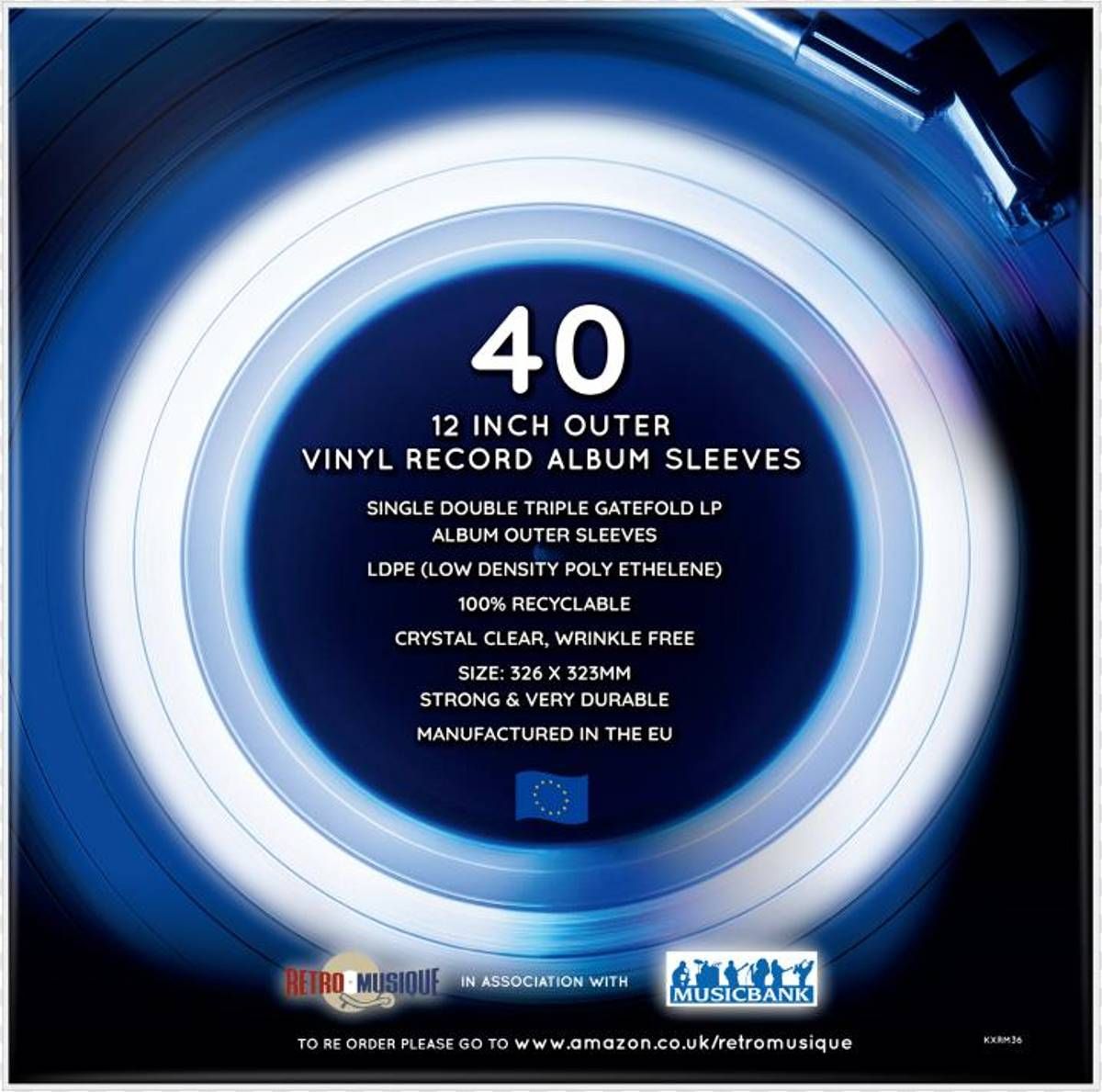 Platekoffert - Retro Musique 12