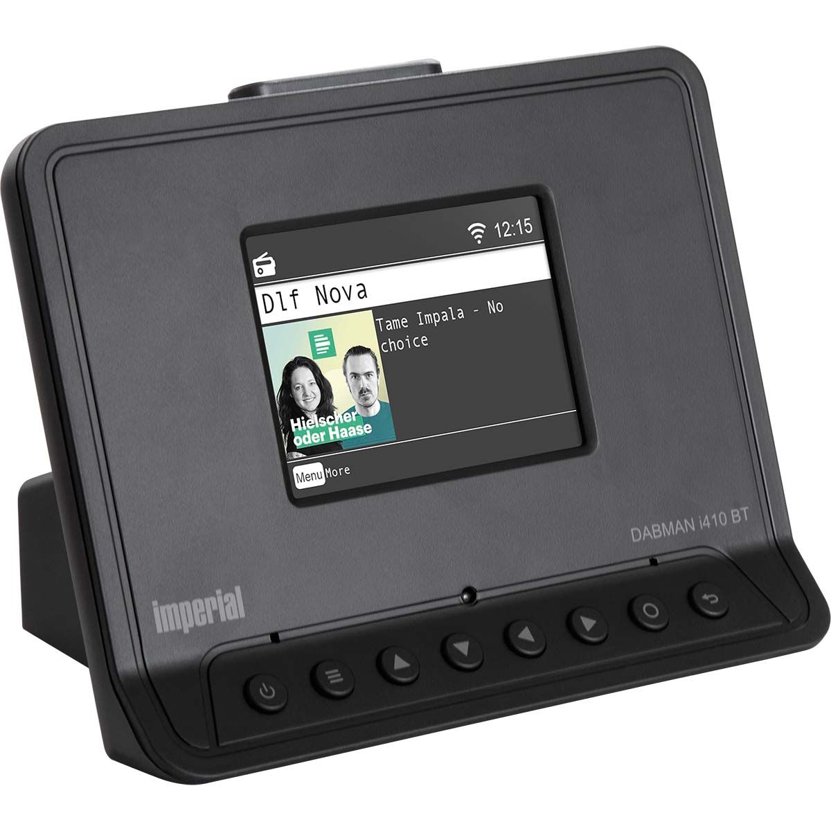 Kompakt radio med DAB+, Internett-radio og Bluetooth Svart - Imperial DABMAN i410 BT