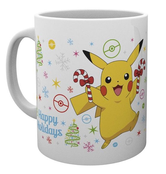 Hovedbilde Pokemon Kopp - Pikachu Christmas - Happy Holiday