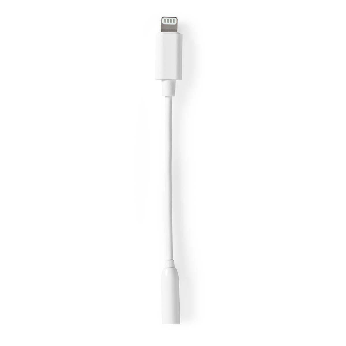 Lightning Lydadapter for Apple-produkter - 8 pins - 10 cm - 3,5 mm Hun