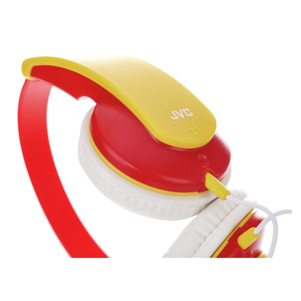 Hodetelefoner for Barn JVC Kid`s Headphone - Rød og Gul - JVC