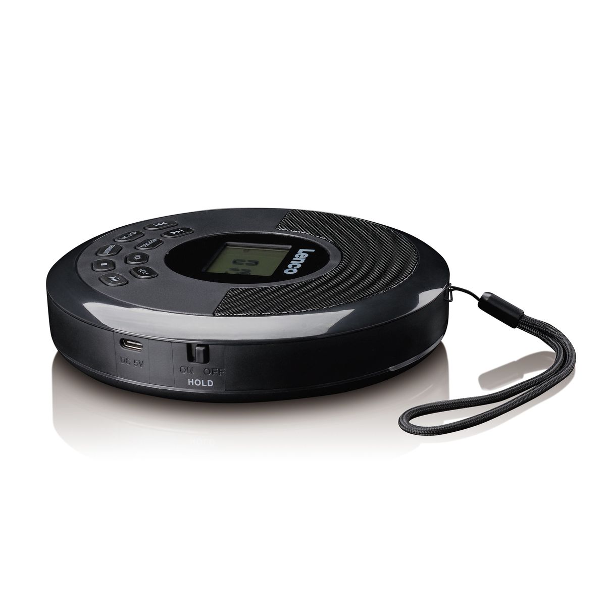Discman med Bluetooth og Innebygde Høyttalere - Lenco