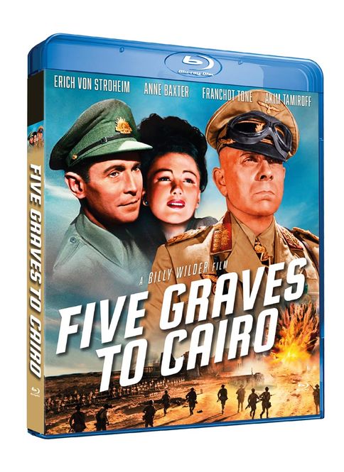 Hovedbilde Five Graves To Cairo / Veien Til Kairo (1943) (Blu-ray)