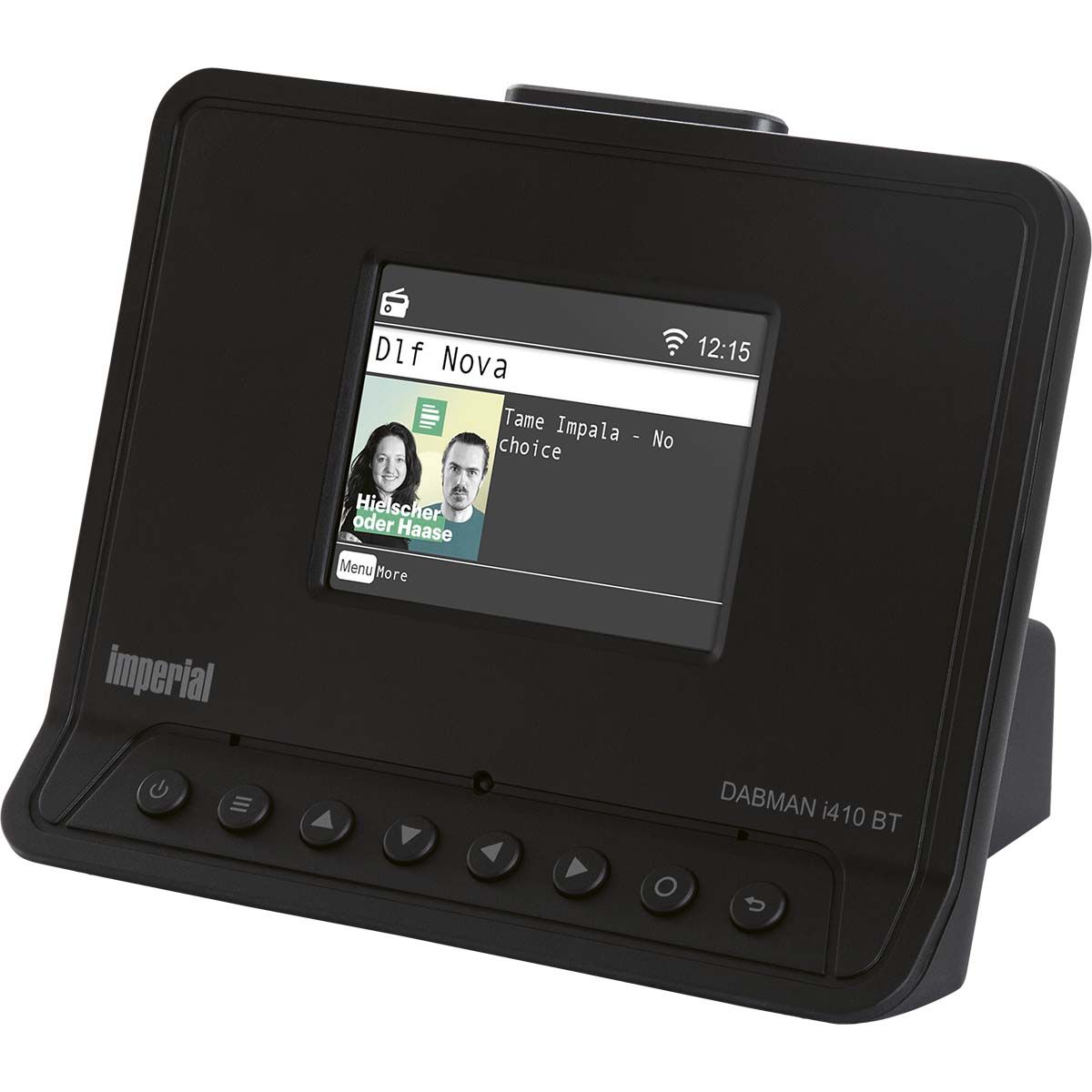 Kompakt radio med DAB+, Internett-radio og Bluetooth Svart - Imperial DABMAN i410 BT