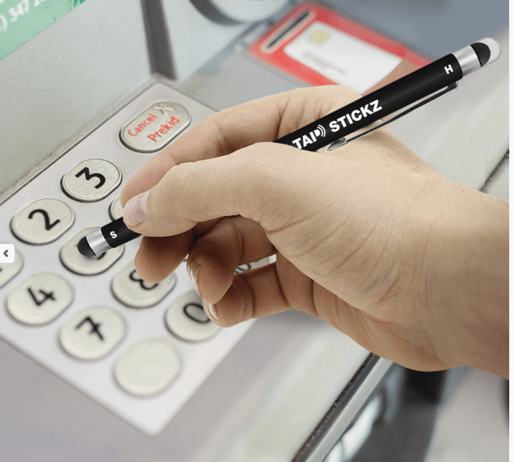 Touch Penn - Tap-Stick - Berøringspenn 4 stk i pakke