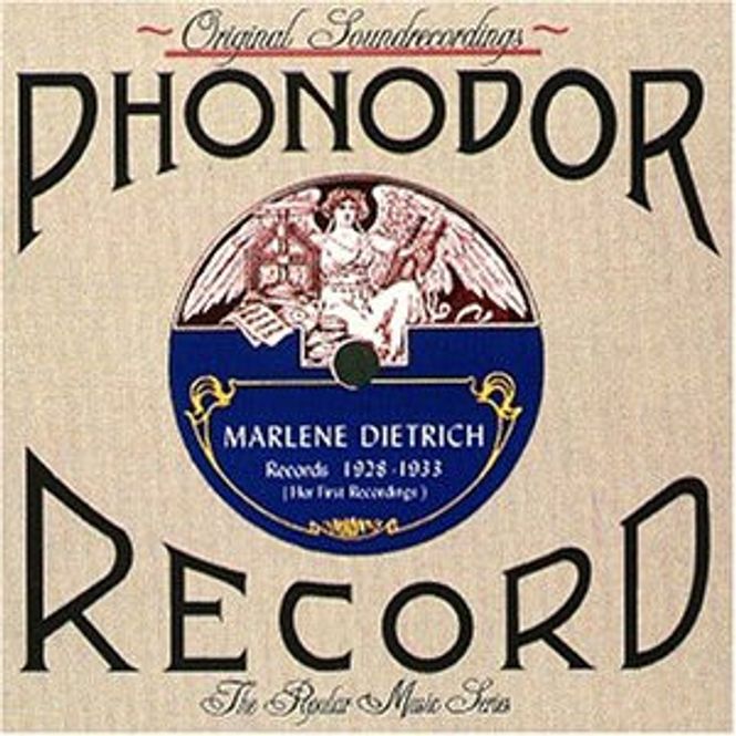 Hovedbilde Marlene Dietrich - Marlene Dietrich - Records 1928-1933 ...