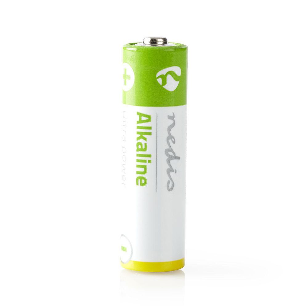 Batteri AA 1.5  Volt  Alkaliske Batterier LR06 - 20 stk i Pk - Nedis