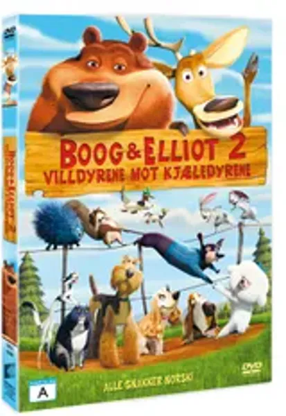Hovedbilde Boog & Elliot 2 - Villdyrene mot Kjæledyrene (DVD)