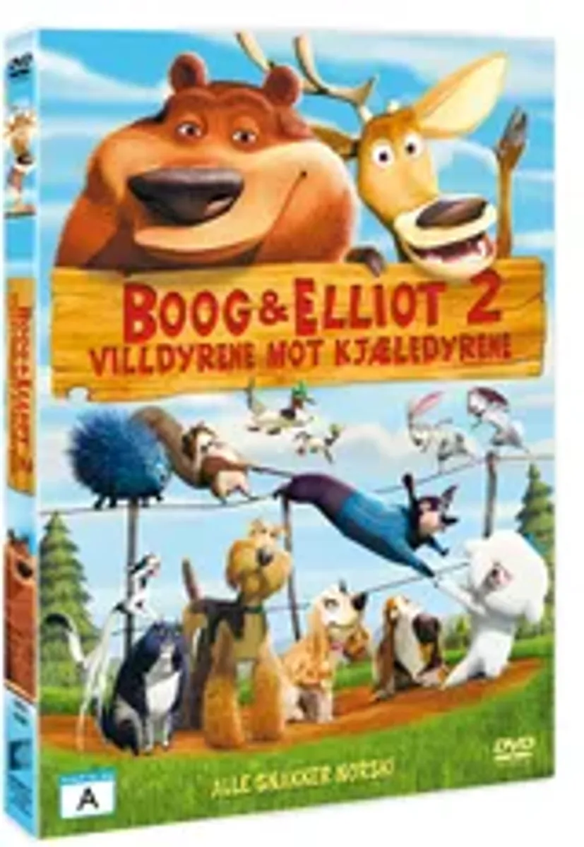 Boog & Elliot 2 - Villdyrene mot Kjæledyrene (DVD)