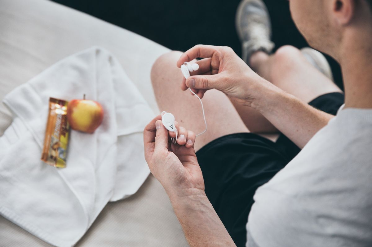 Sportshodetelefoner med Bluetooth  - Flexikabel - Oppladbar 180 timer Standby - Velg farge