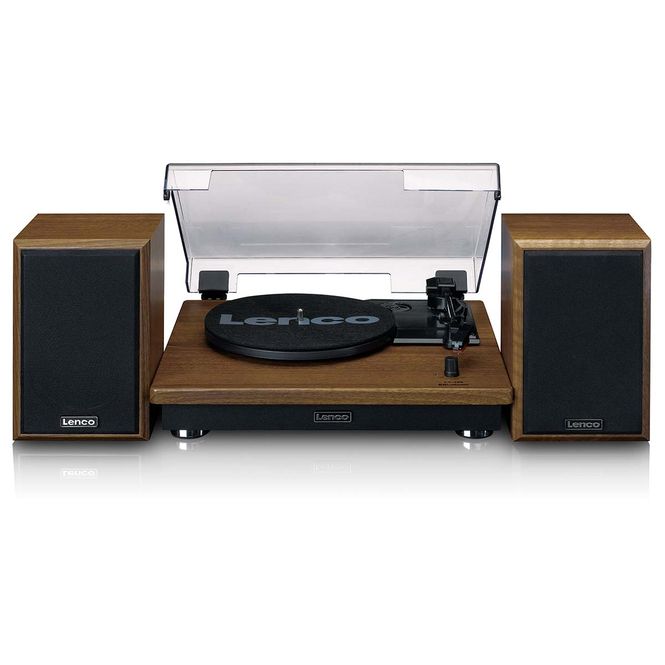 Hovedbilde Platespiller Lenco - 2 Høyttalere - Bluetooth - 33, 45 Og ...