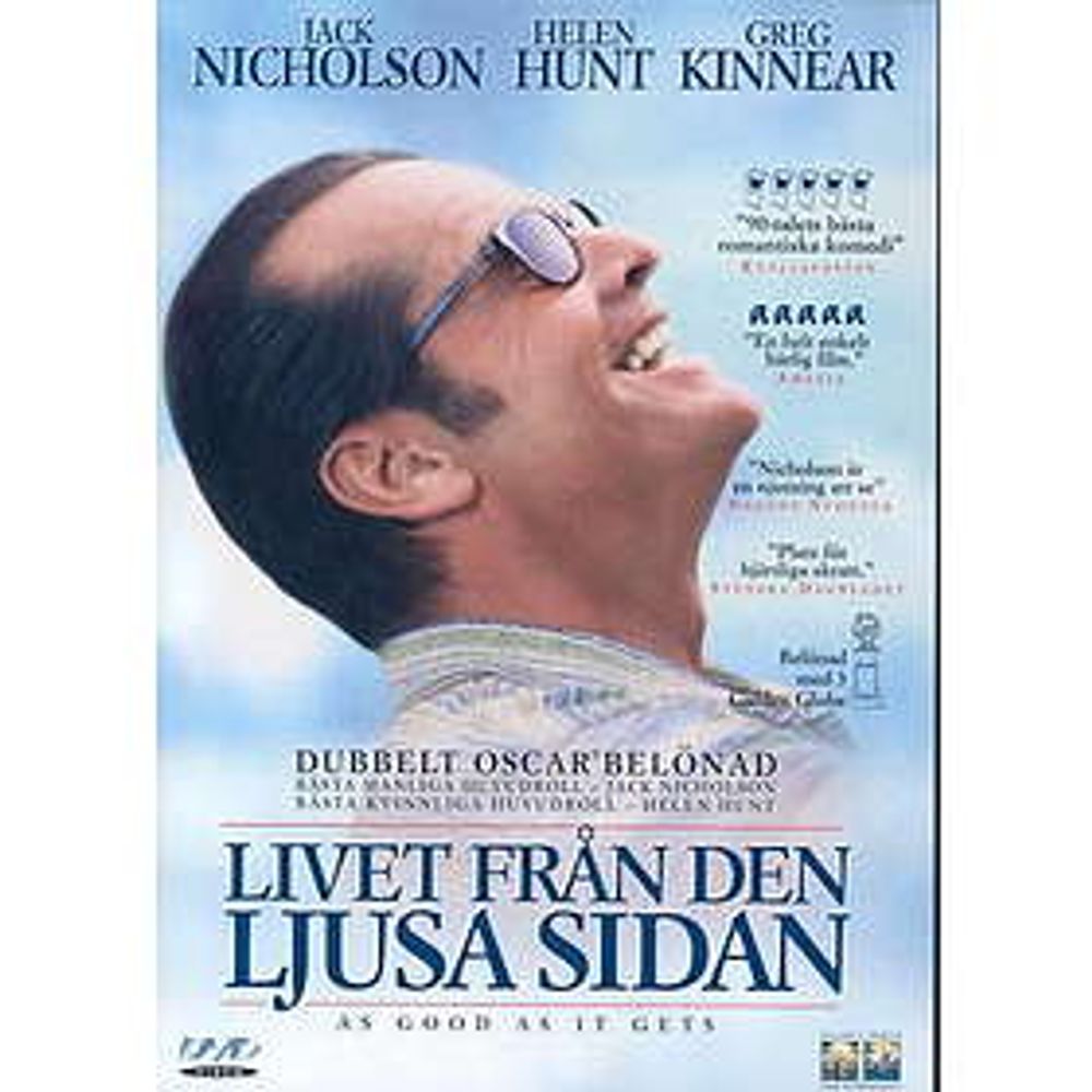 Livets Lyse Side (As Good As It Gets) (DVD)